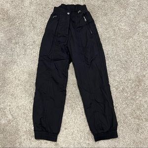Vintage Ossi High Waisted Black Ski Pants